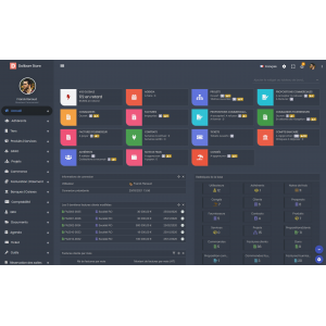 Dark & ​​Light Pro ERP Dolibarr Thema
