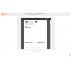 DoliSign signer un document électroniquement