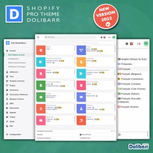 Shopify Pro Thème Dolibarr